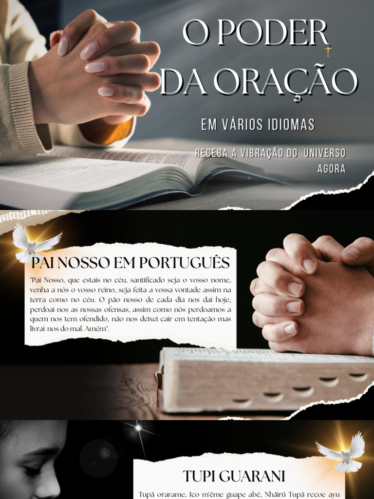 O Poder Da Oração | PDF | Oração do Senhor | Espiritualidade