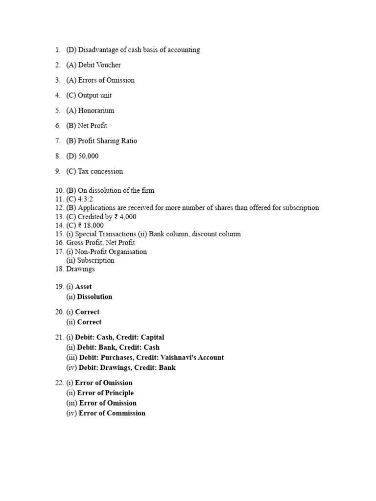 Accounting Concepts and Practices Explained | PDF | Debits And Credits ...