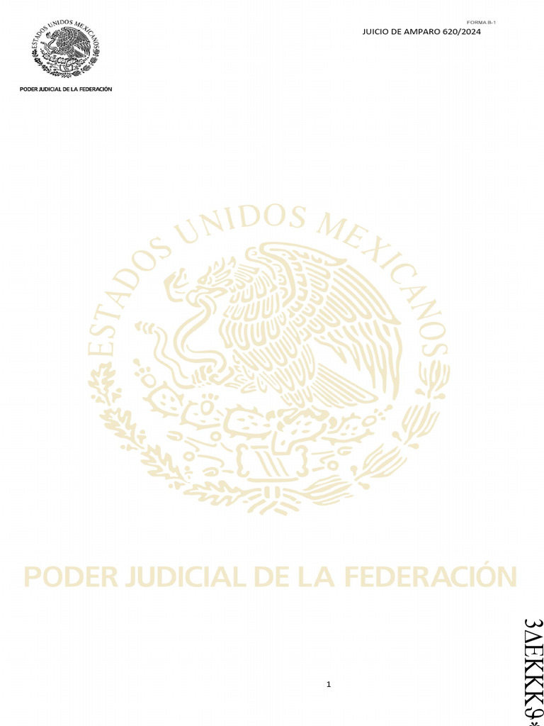 Versión Pública Sentencia Del Juicio de Amparo 620-2024 | PDF | Caso de