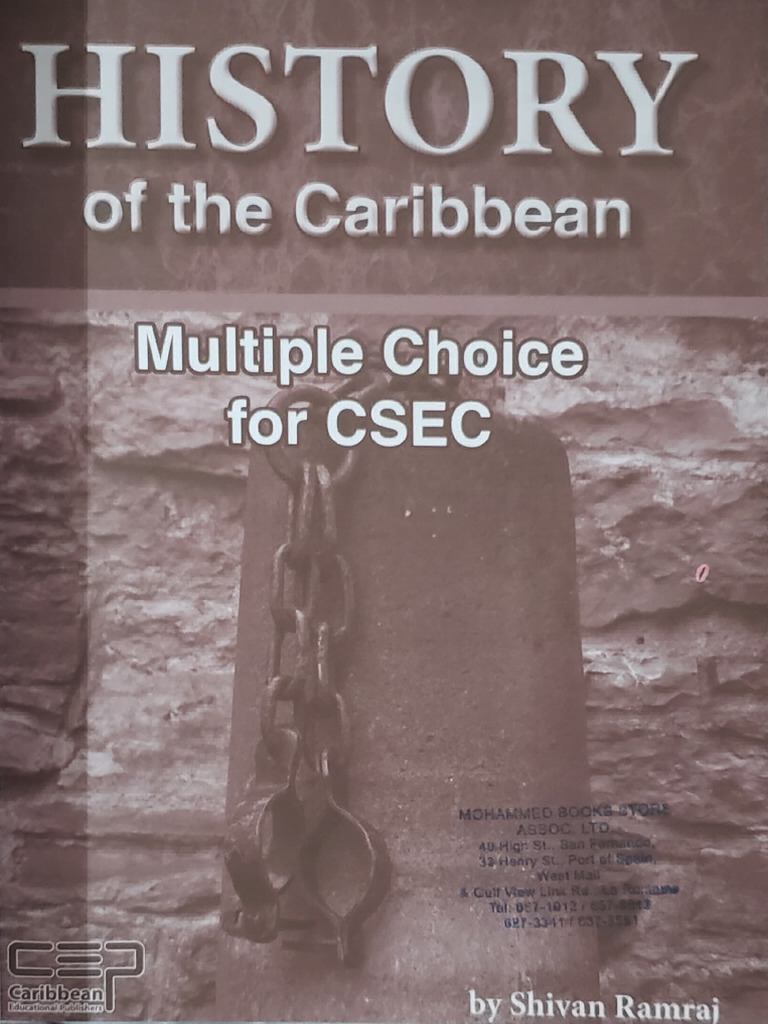 Caribbean History CSEC Practice Test | PDF | Caribbean