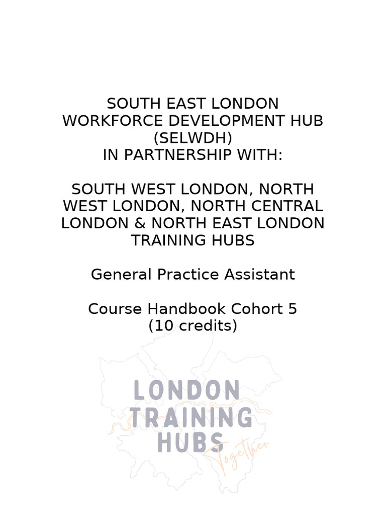 General Practice Assistant Course Handbook | PDF | Mental Health ...