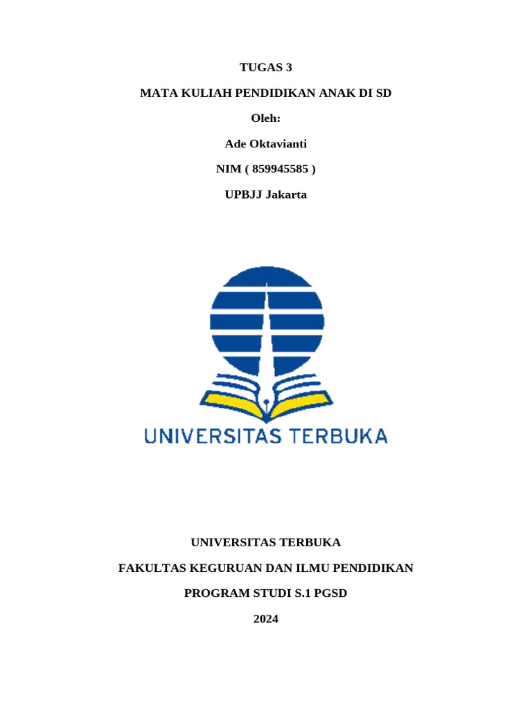 Inovasi Pendidikan dan Kewajiban Anak SD | PDF