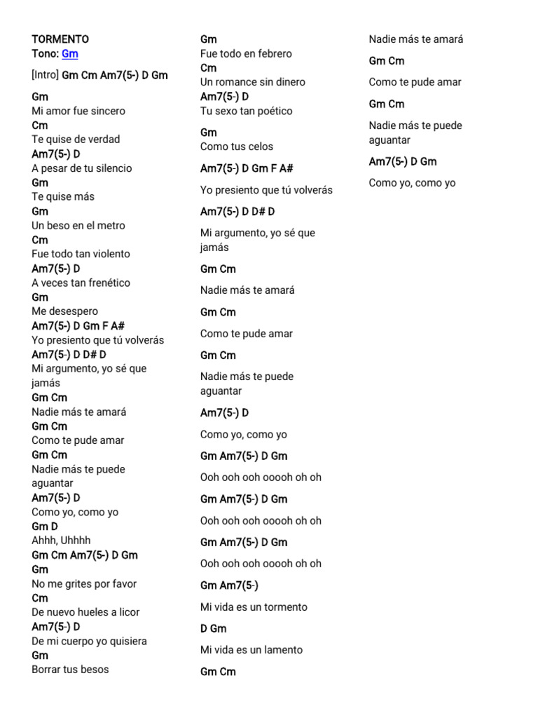 Letras y Canciones de Mon Laferte | PDF | Amor | Virtud