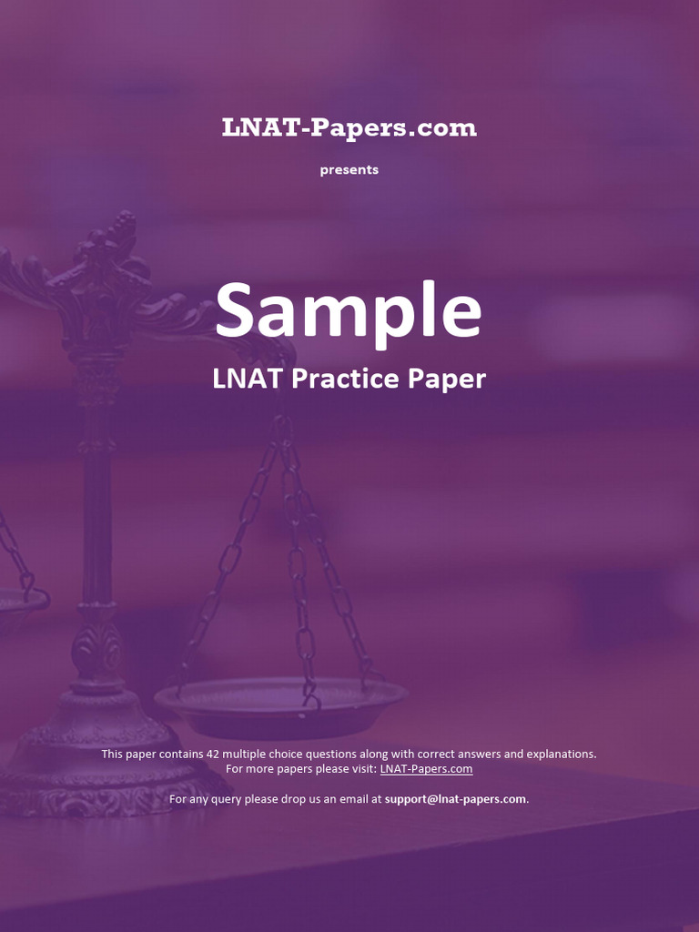 Sample LNAT Paper | PDF | Circadian Rhythm | Clock