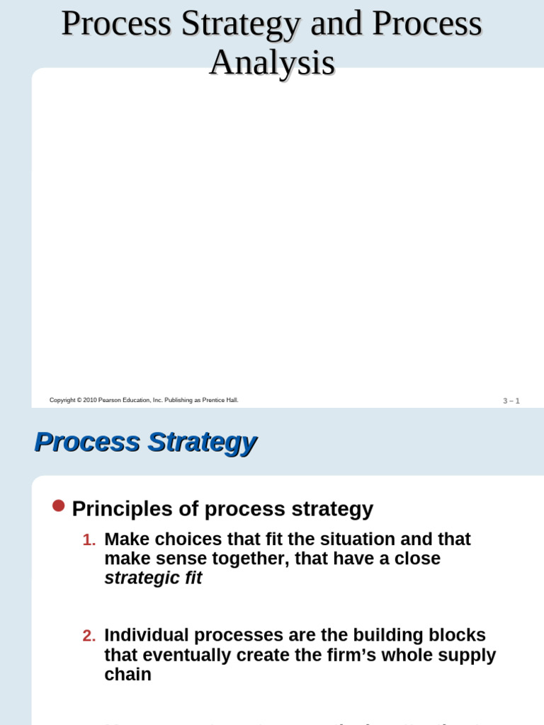 3 W 3, 4-Process Strategy and Analysis | PDF | Automation