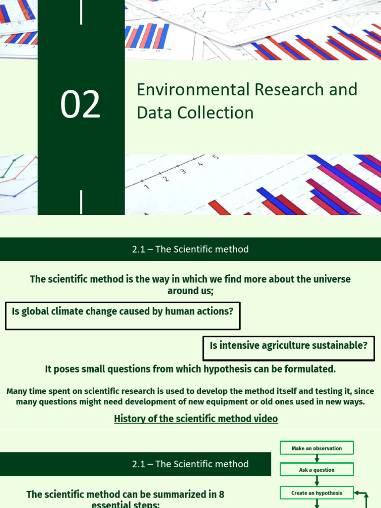 Scientific Method in Environmental Research | PDF | Sampling ...