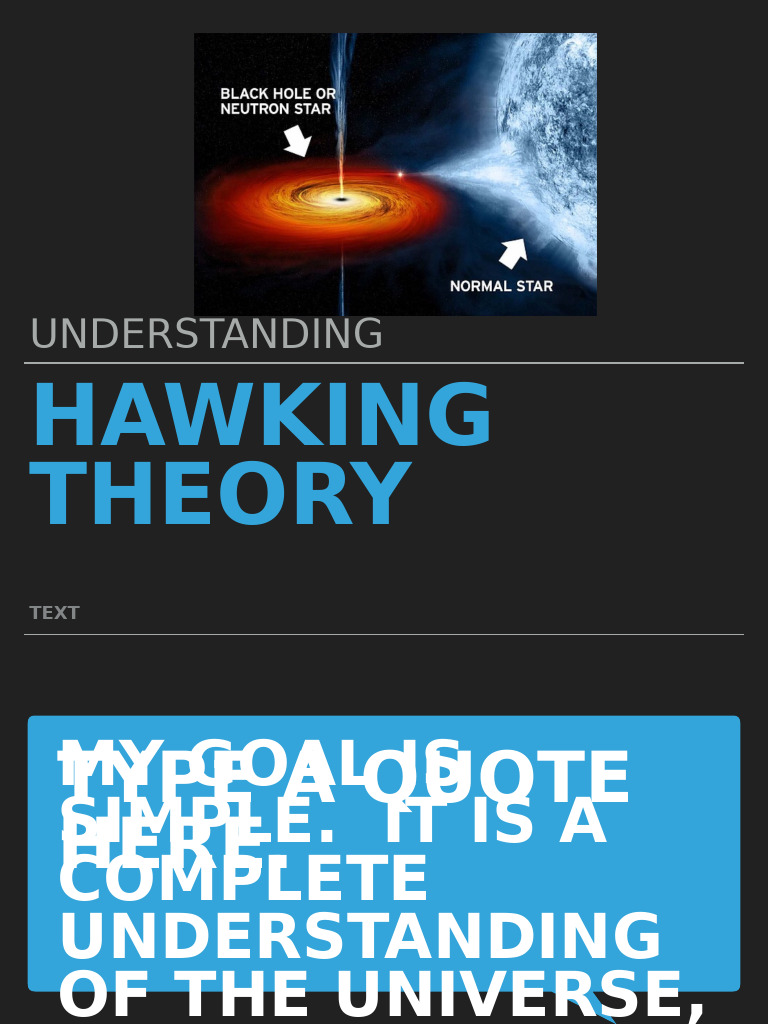 Hawkins Theory | PDF