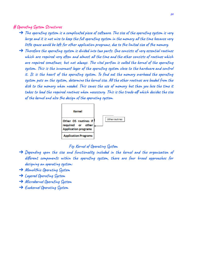 Operating System Overview-24-34 | PDF | Kernel (Operating System ...