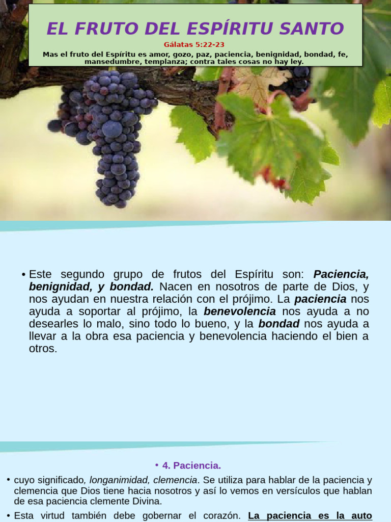Parte 3 | PDF | Fruto Del Espiritu Santo | Teología
