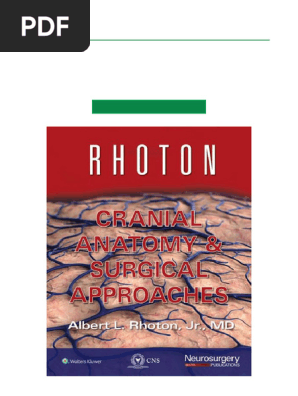 Rhoton Cranial Anatomy and Surgical Approaches 1st Edition