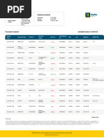 M-Pesa Transaction Fees 2025 Chart | PDF | Services (Economics ...
