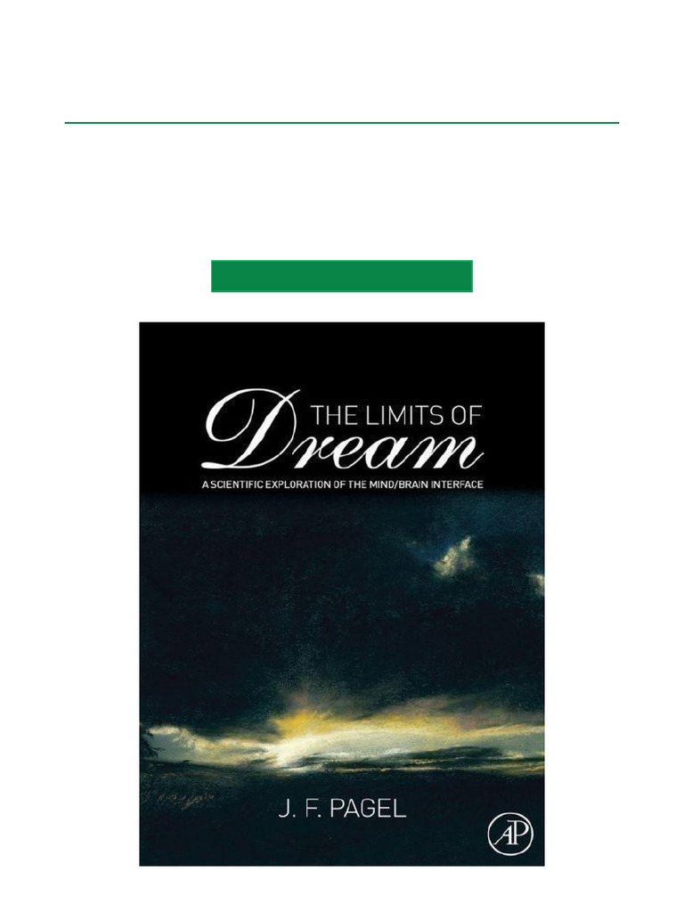 Limits of Dream: Mind-Brain Science | PDF | Dream | Rapid Eye Movement ...