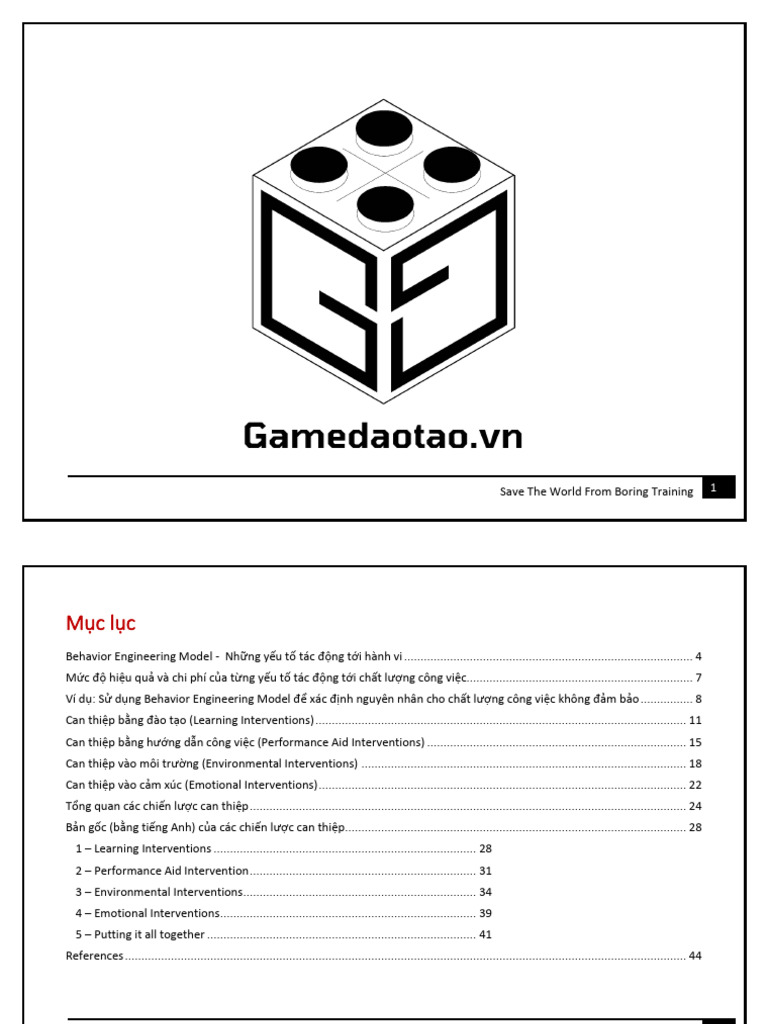 Behavior Engineering Model Gamedaotao 1736269760 | PDF