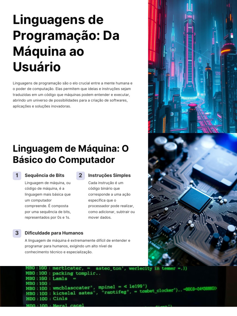 Linguagens de Programação: Tipos e Usos | PDF | Linguagem de ...
