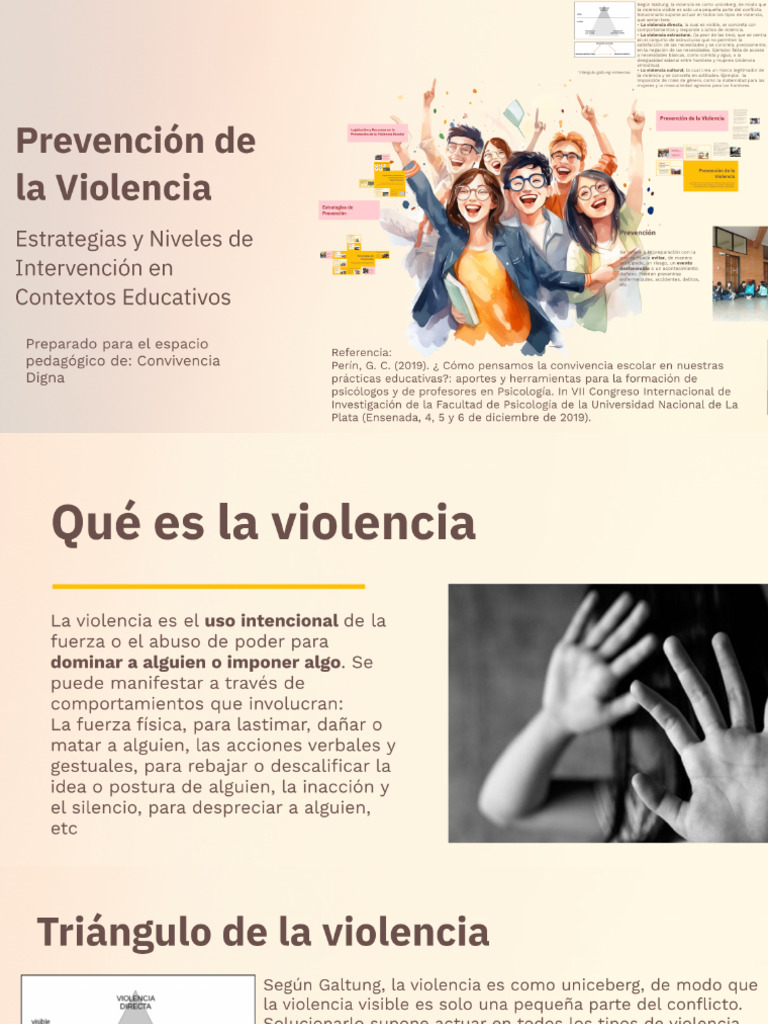 Prevención de La Violencia | PDF