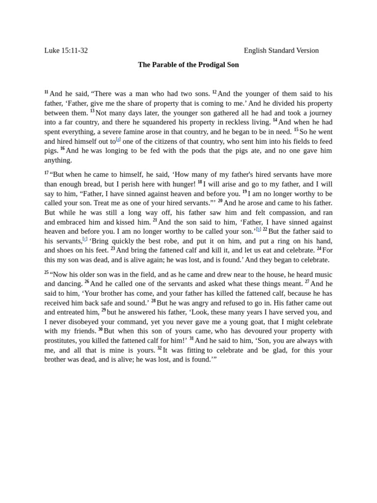 Moral Lessons from Parables | PDF
