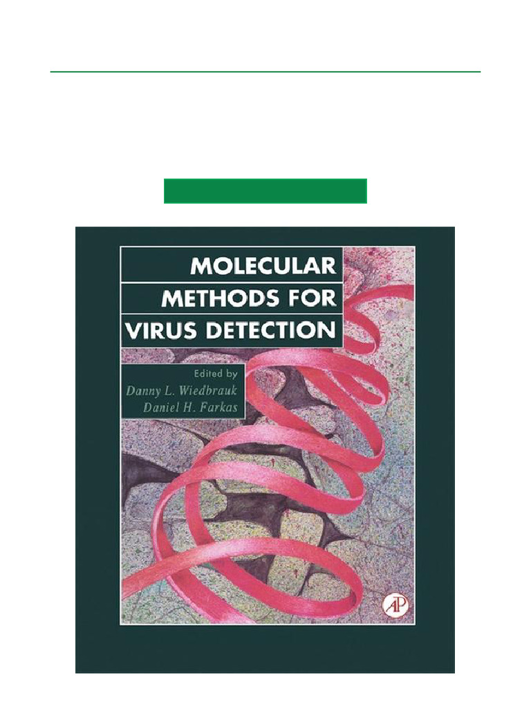 Molecular Methods For Virus Detection Accessible PDF Download | PDF ...