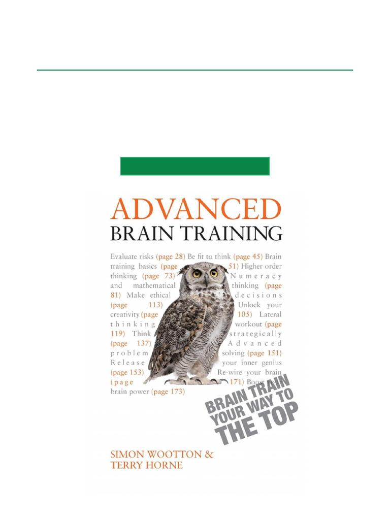 Mensa Puzzles for Advanced Brain Training | PDF | Neuron | Synapse