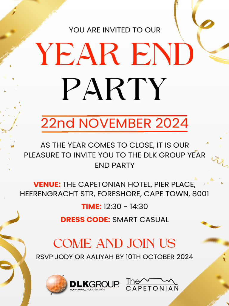 Year End Function | PDF