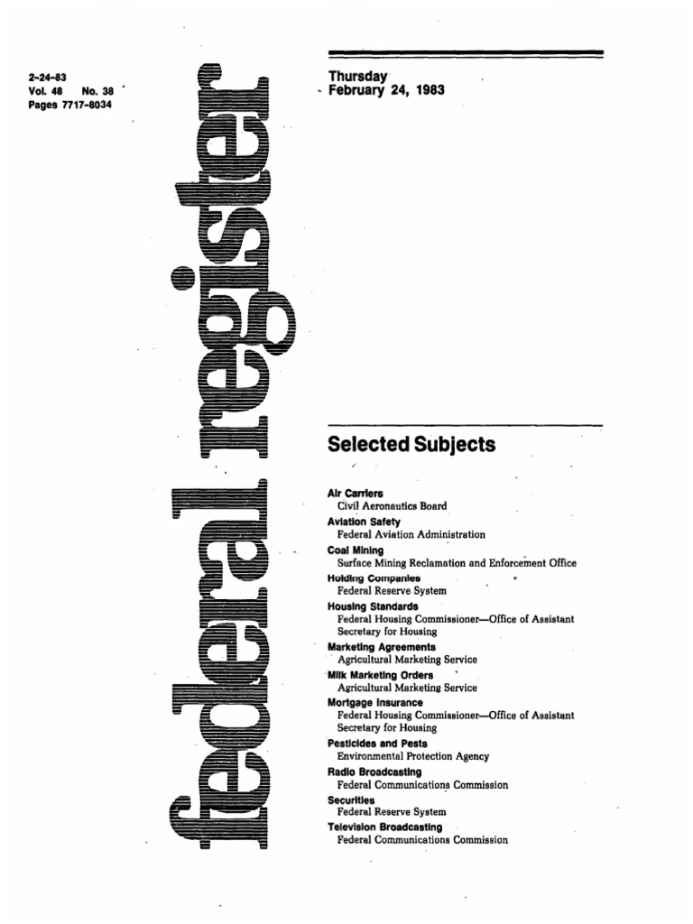 1983 Federal Register 203.43F | PDF