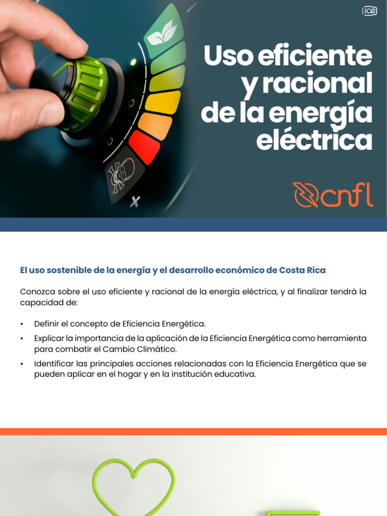 Uso Eficiente Energia CNFL | PDF | Uso eficiente de energía | Encendiendo
