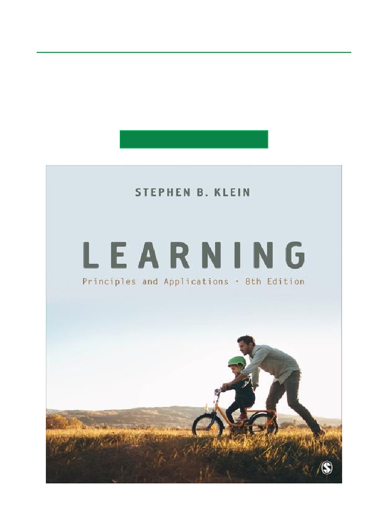 Learning Principles and Applications - 8th Edition Secure Download ...