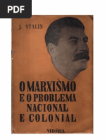 O Marxismo e o Problema Nacional e Colonial - Stálin (I)