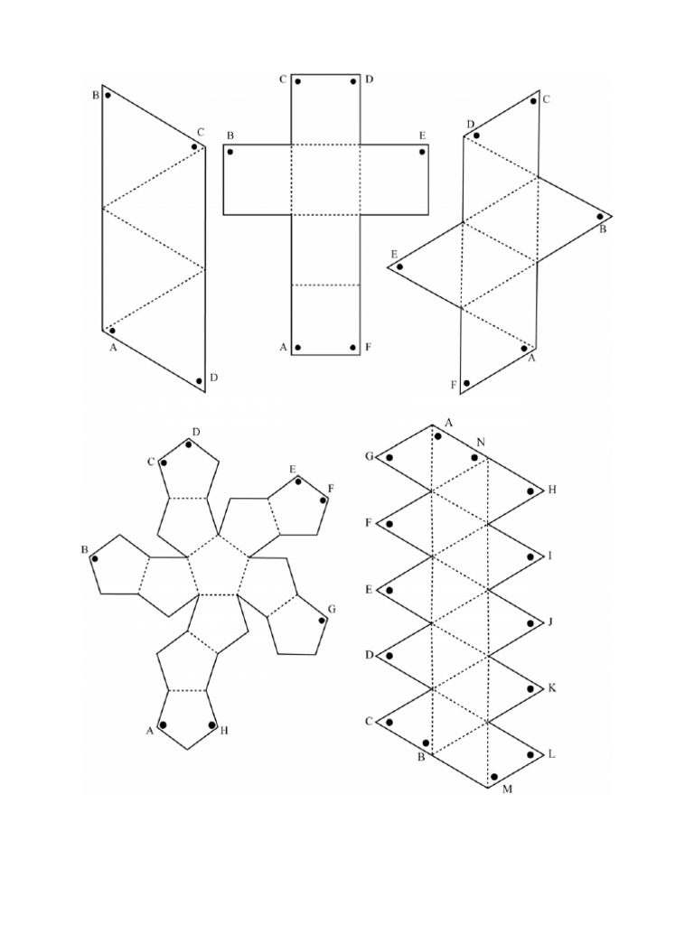 Taller Figuras Geometricas En 3d 3 Pdf