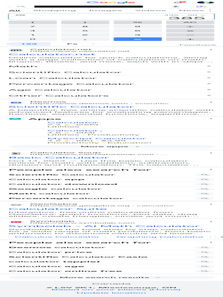 Calculator - Google Search | PDF | Calculator | Mathematics
