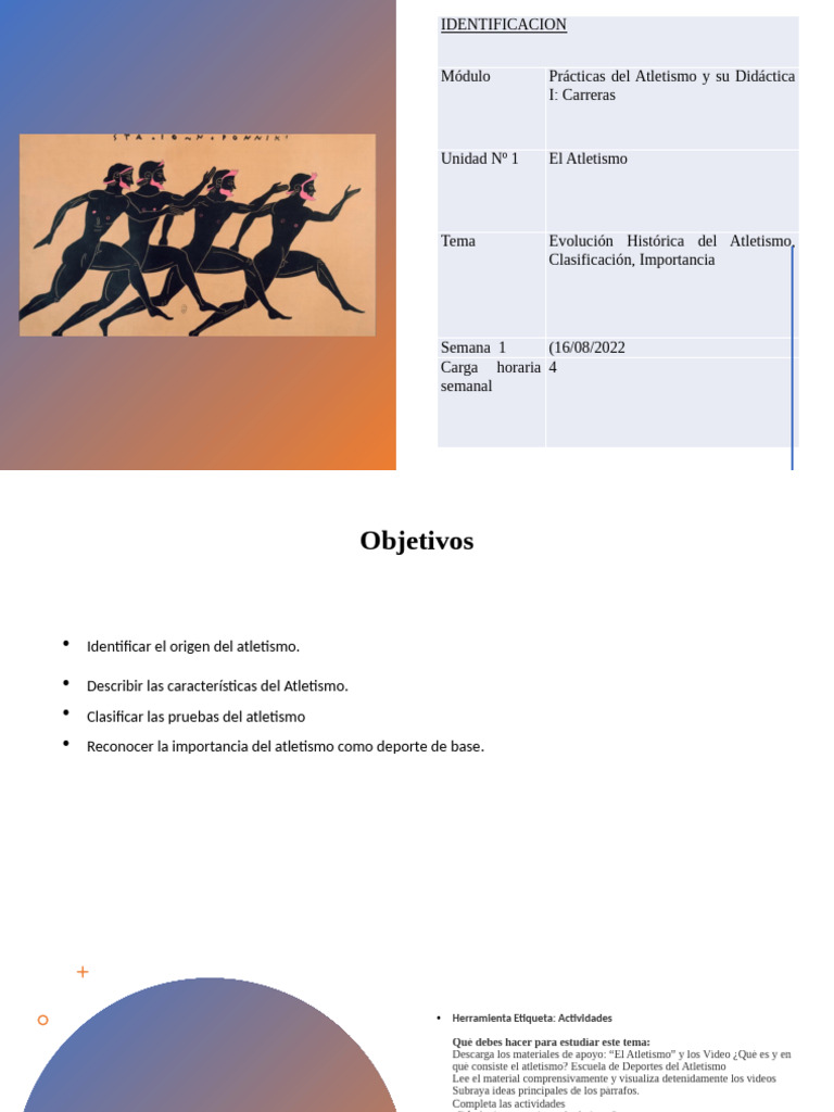 Unidad Actividades - Carreras I | PDF | Deporte del atletismo
