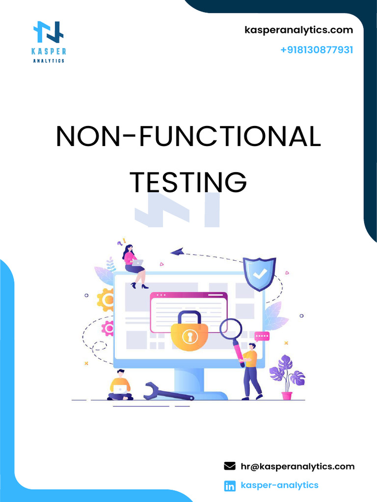 Non Functional Testing | PDF | Software Testing | Reliability Engineering