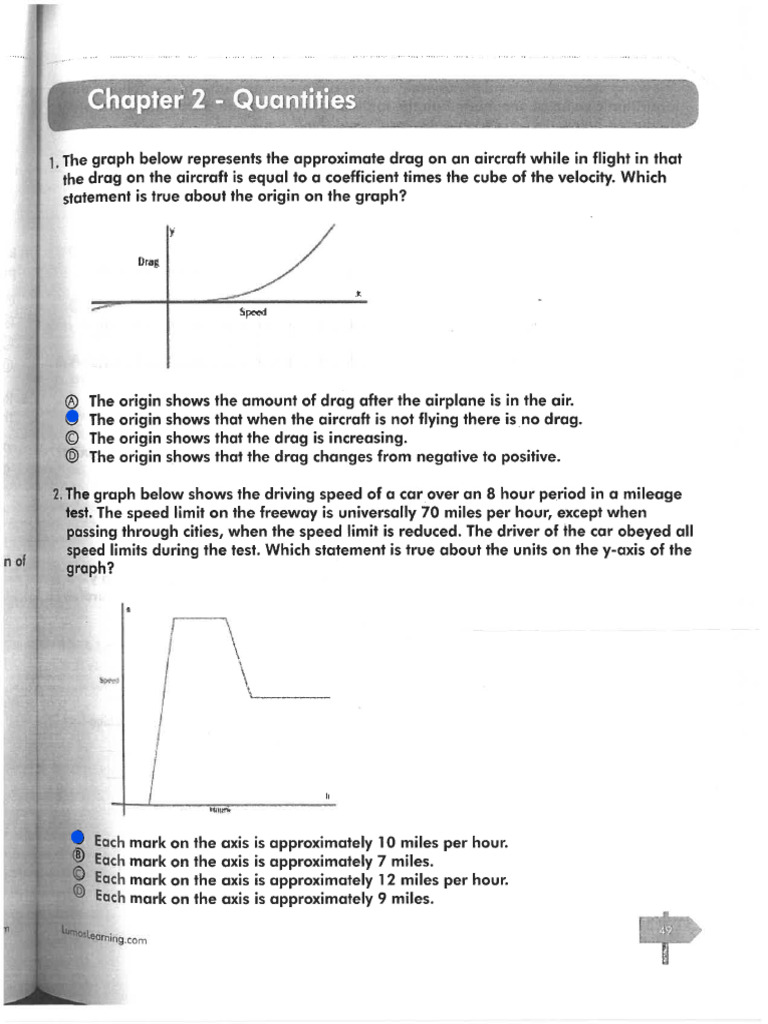 Algebra 1 Chapter 2 Quantities | PDF