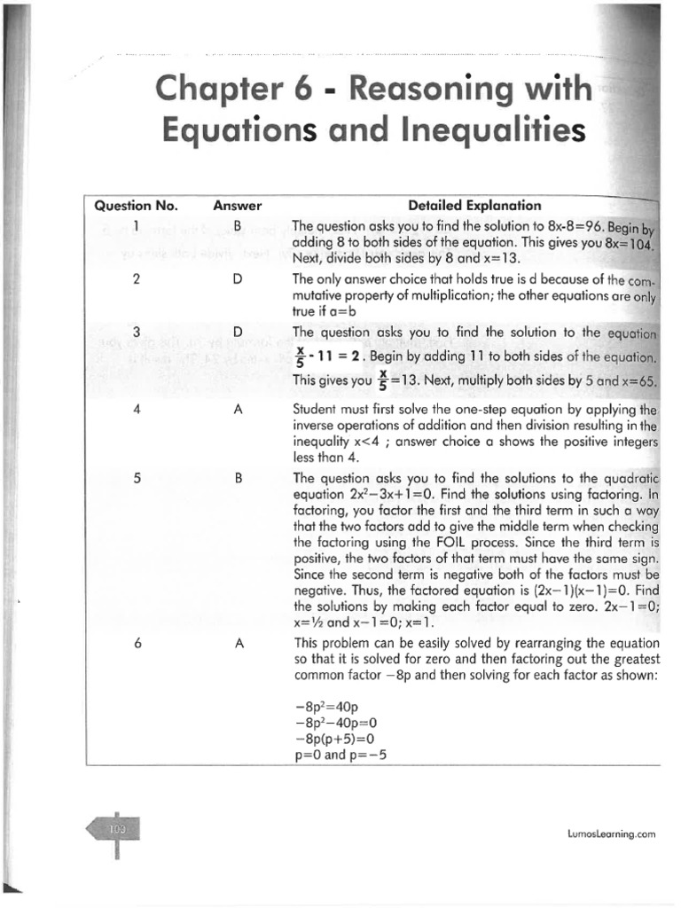 Chapter+6+Answer+Key | PDF