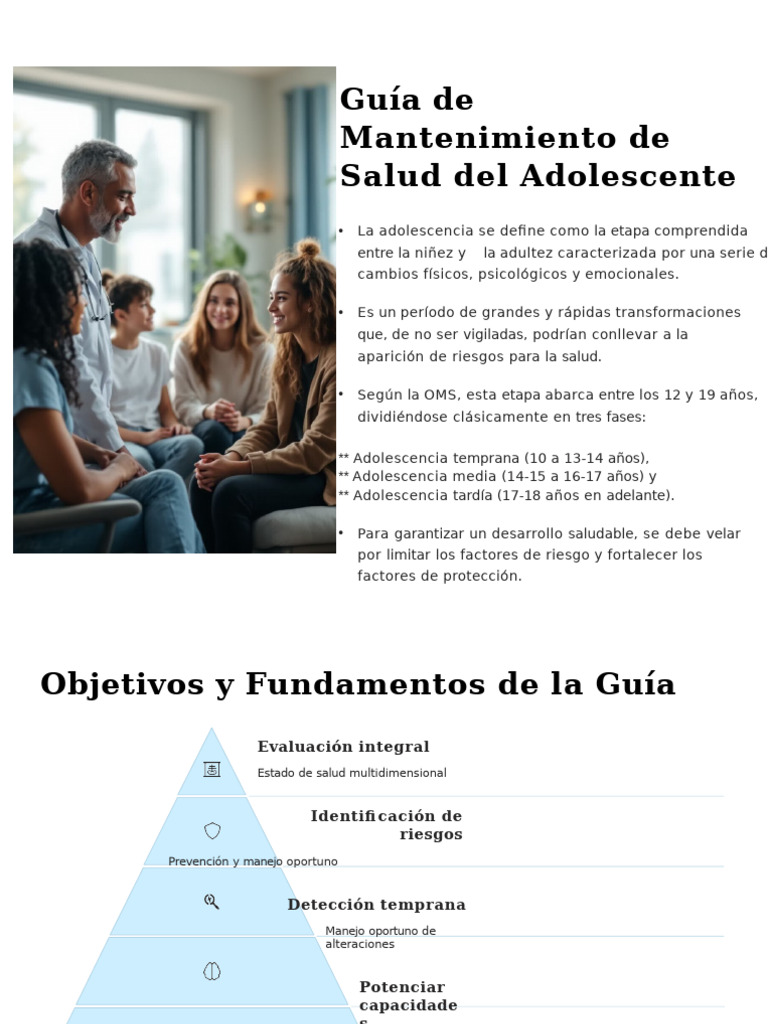 Guía Integral de Salud para Adolescentes | PDF | Hipertensión ...