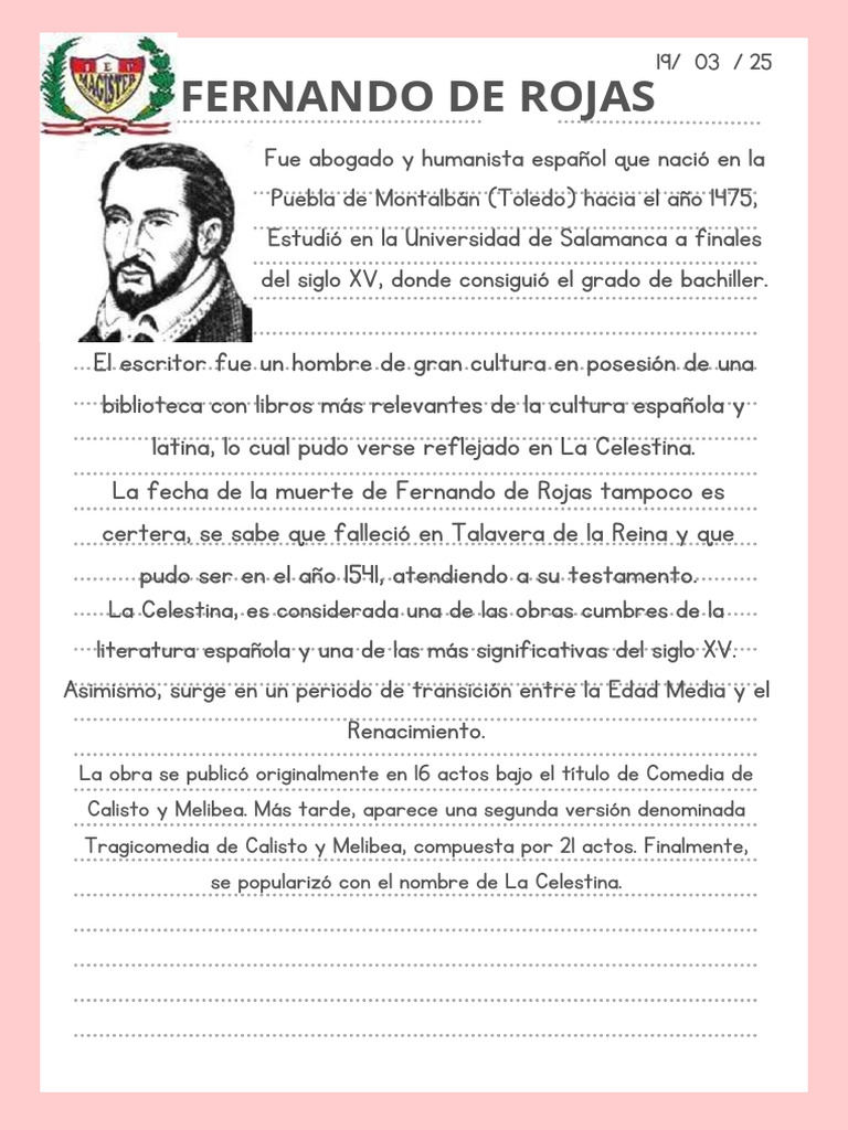 Fernando de Rojas | PDF