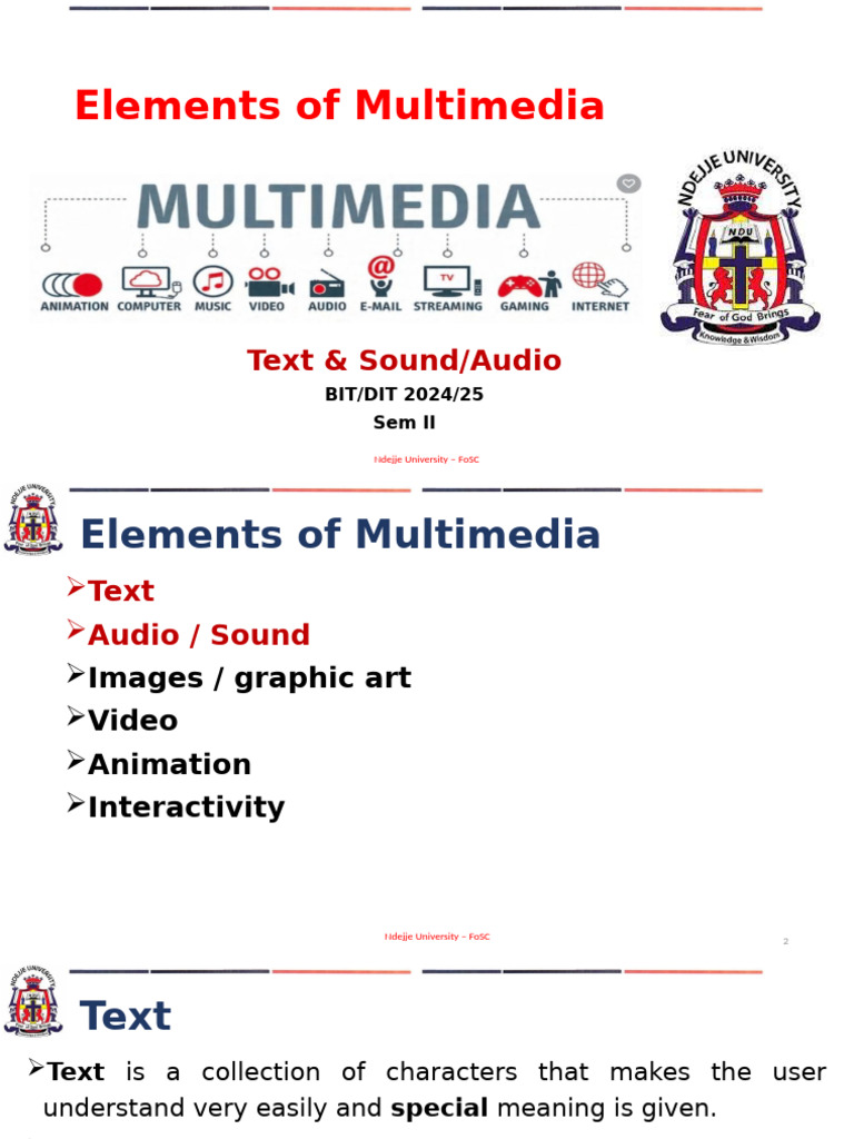 Elements of Multimedia Text Sound | PDF | Typefaces | Typography