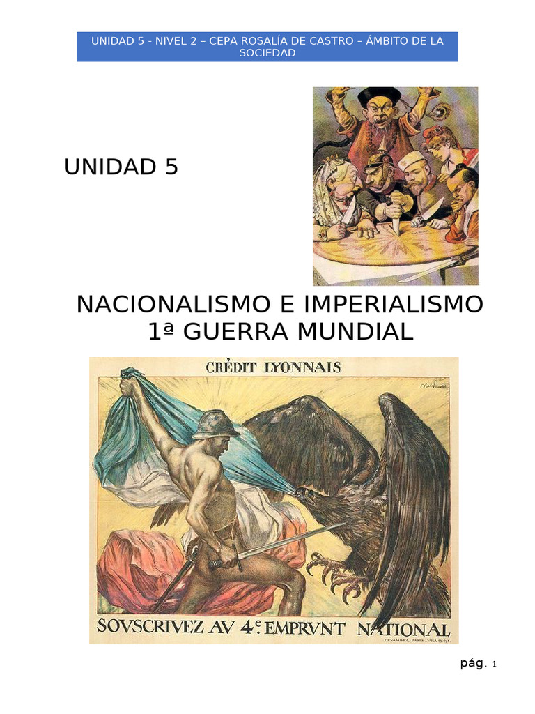 Nacionalismo e Imperialismo en Europa | PDF | Colonialismo | Prusia