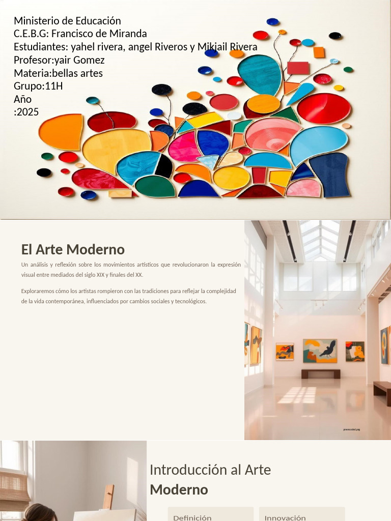 Yahel Rrrnsnmas | PDF | Arte abstracto | Arte Moderno