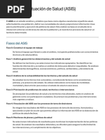 Fases, Pasos, Caracteristicas y Ventajas Del ASIS | PDF