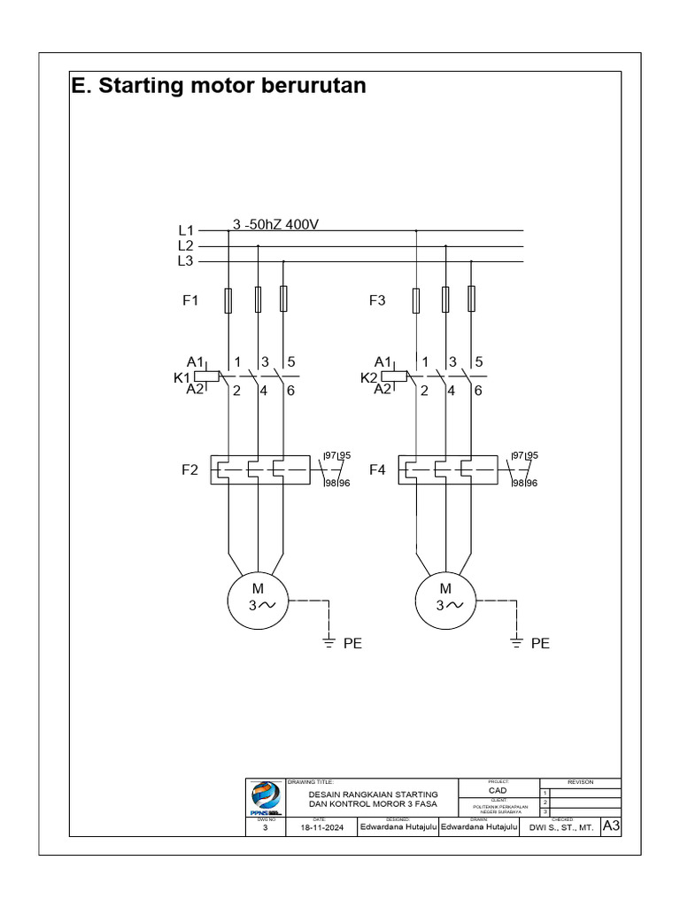Diagram Daya Motor | PDF