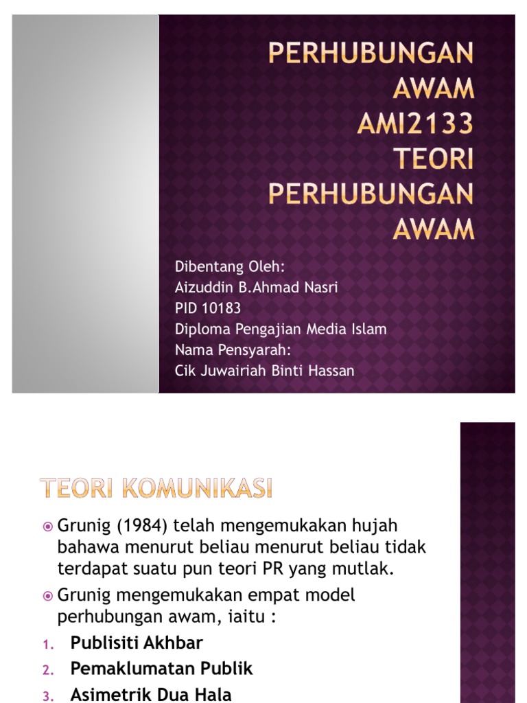 Perhubungan Awam | PDF