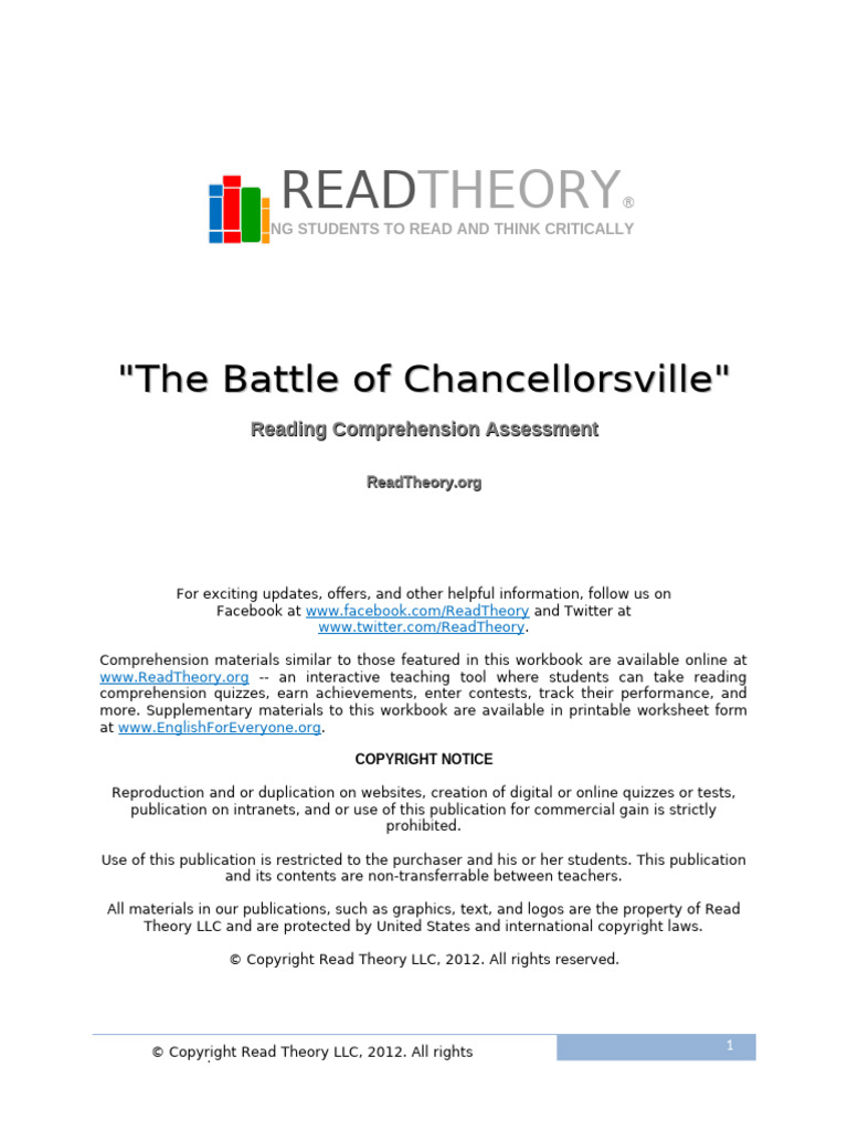 10 Battle of Chancellorsville Free Sample | PDF | Battle Of ...