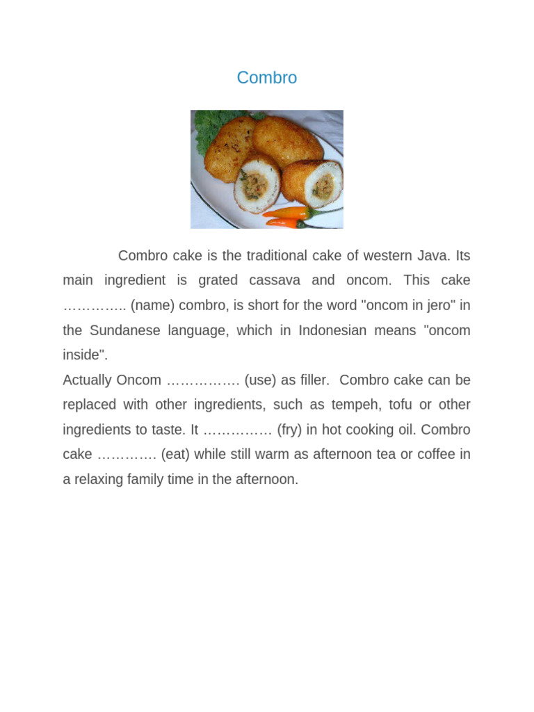 COMBRO | PDF