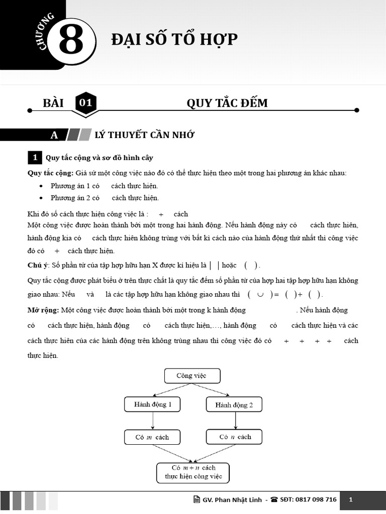 Bài 01 - Dạng 01 - Quy Tắc Cộng - GV | PDF