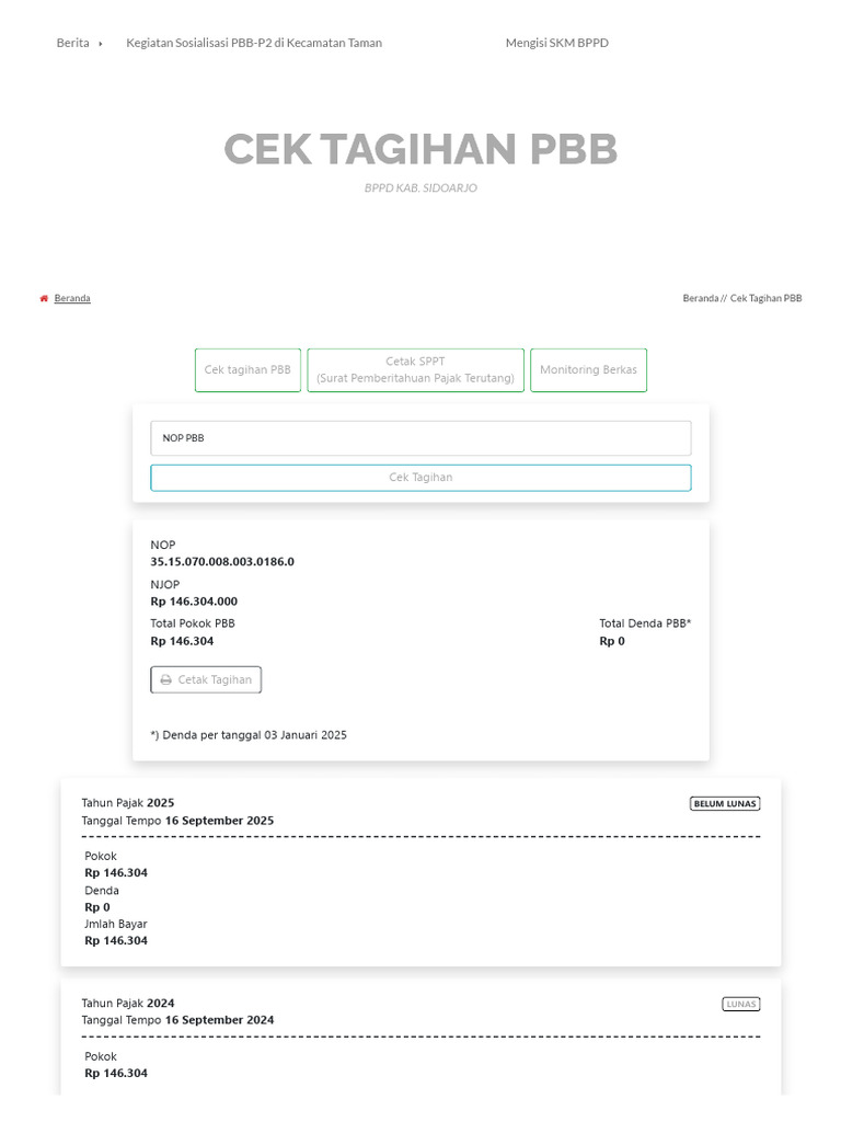 PBB Kelapa O27 | PDF