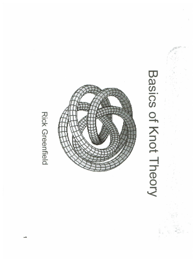Basic Knot Theory Notes | PDF