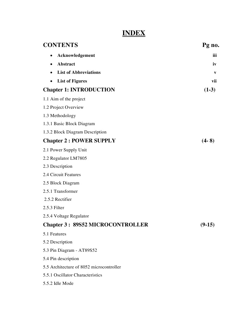 Comprehensive Guide to 89S52 Microcontroller | PDF | Science ...