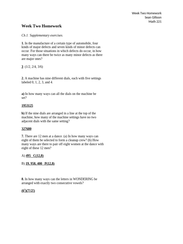 Week 1 Assignment V-2 | PDF | Mathematics | Mathematical Logic
