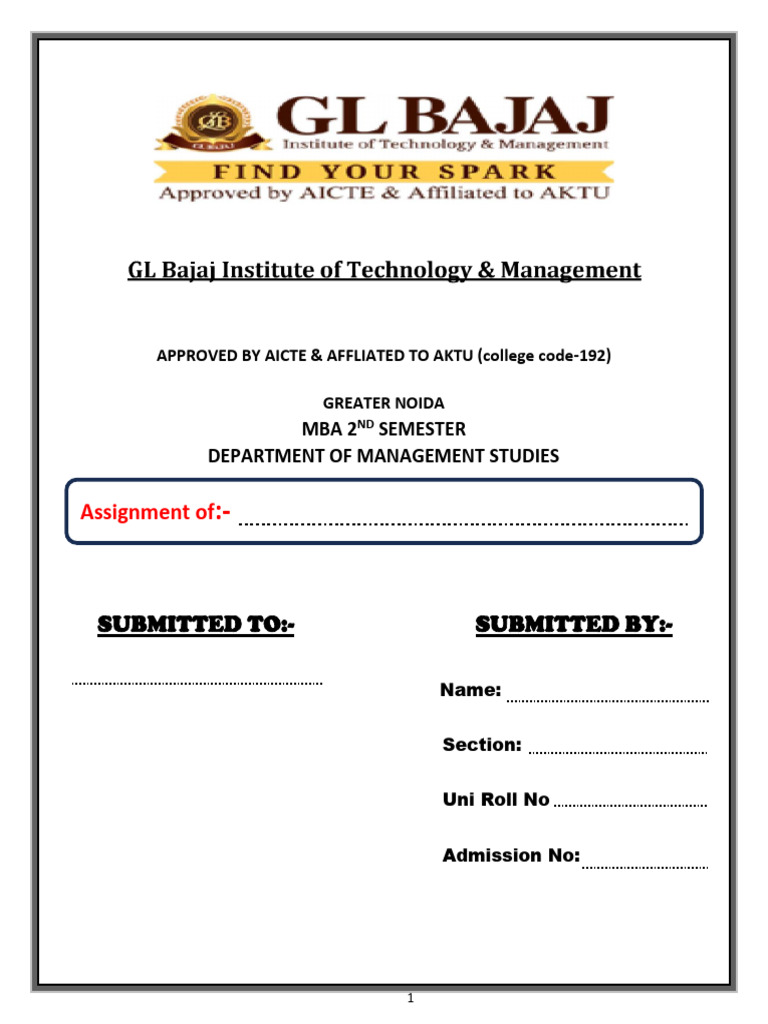 Front Page 2nd Semester | PDF