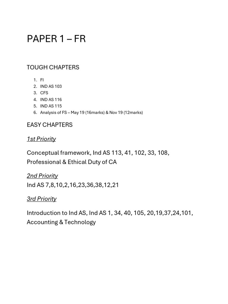 Study Plan | PDF